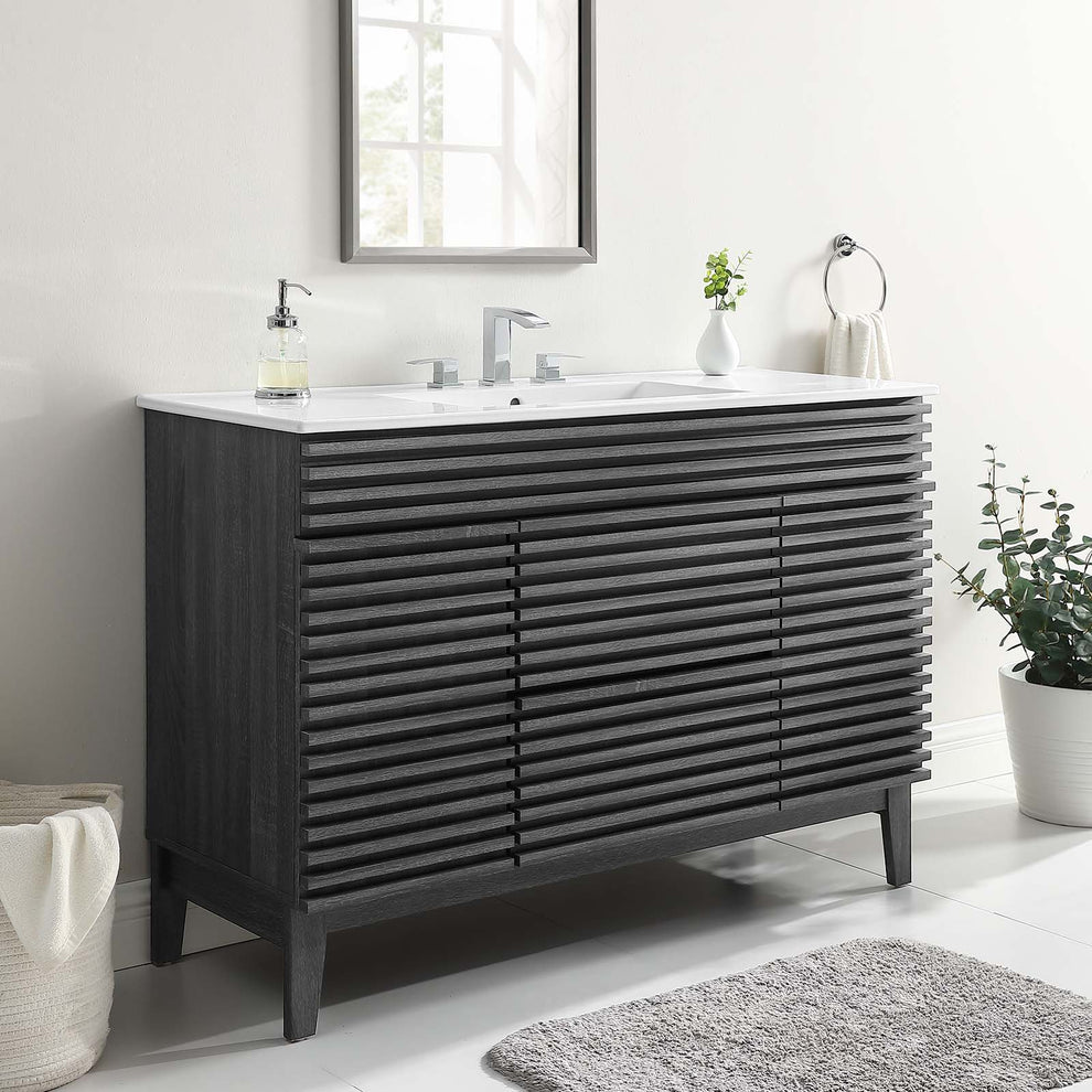 Modway Render 48" Single Sink Bathroom Vanity - EEI-4439 | Bathroom Accessories | Modishstore - 13
