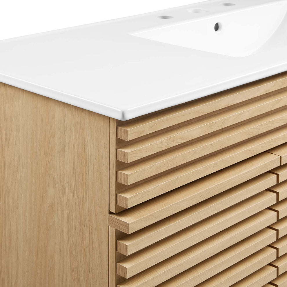 Modway Render 48" Single Sink Bathroom Vanity - EEI-4439 | Bathroom Accessories | Modishstore - 35