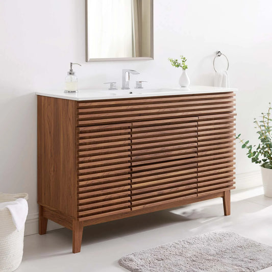 Modway Render 48" Single Sink Bathroom Vanity - EEI-4439 | Bathroom Accessories | Modishstore-1