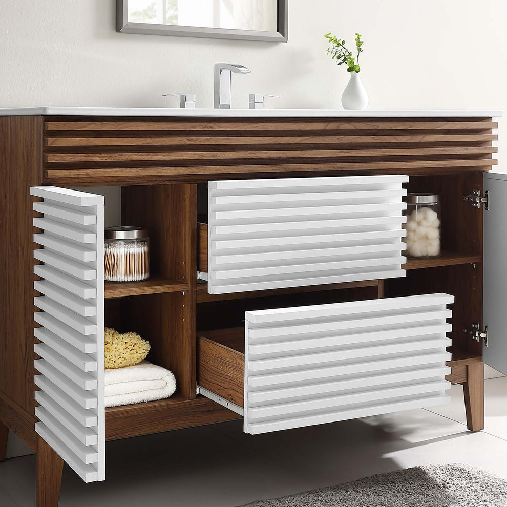Modway Render 48" Single Sink Bathroom Vanity - EEI-4439 | Bathroom Accessories | Modishstore - 49