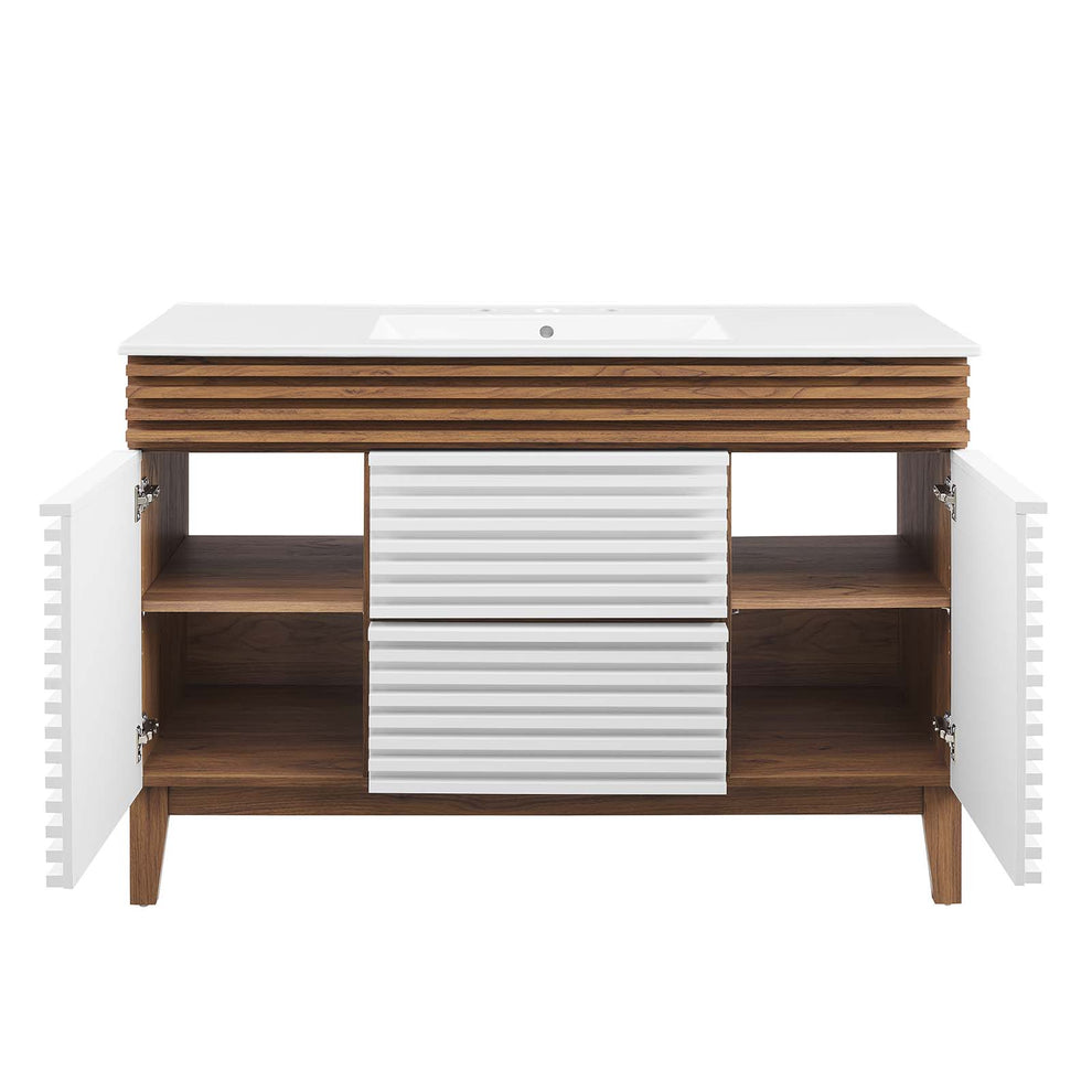 Modway Render 48" Single Sink Bathroom Vanity - EEI-4439 | Bathroom Accessories | Modishstore - 48
