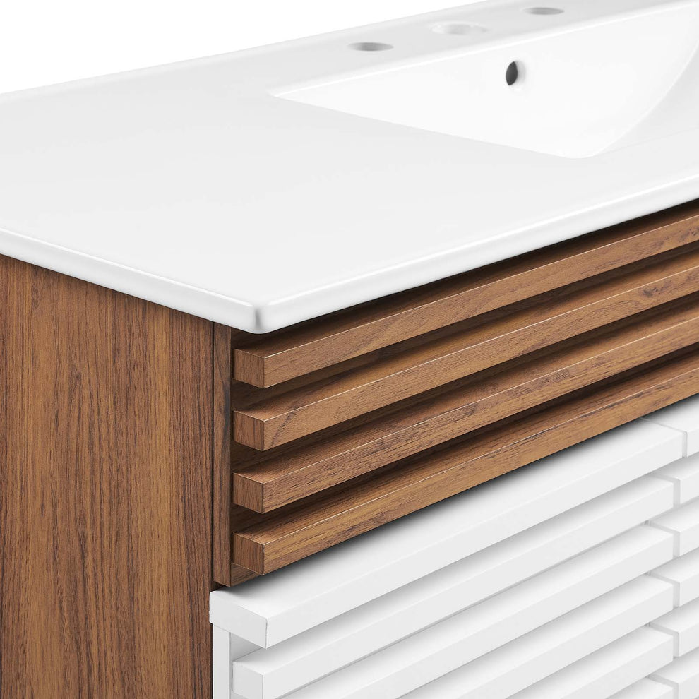 Modway Render 48" Single Sink Bathroom Vanity - EEI-4439 | Bathroom Accessories | Modishstore - 45