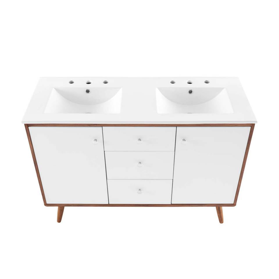 Modway Transmit 48" Double Sink Bathroom Vanity - EEI-4440 | Bathroom Accessories | Modishstore - 2