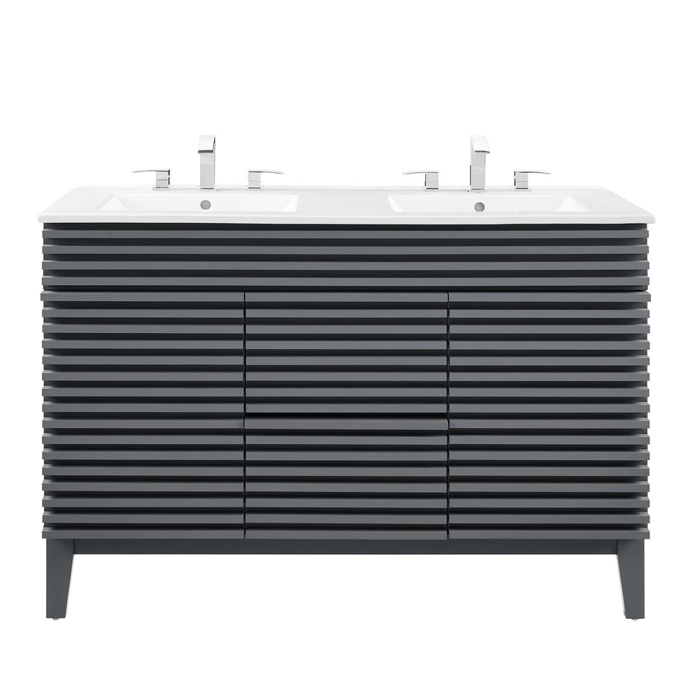 Modway Render 48" Double Sink Bathroom Vanity - EEI-4441 | Bathroom Accessories | Modishstore - 25