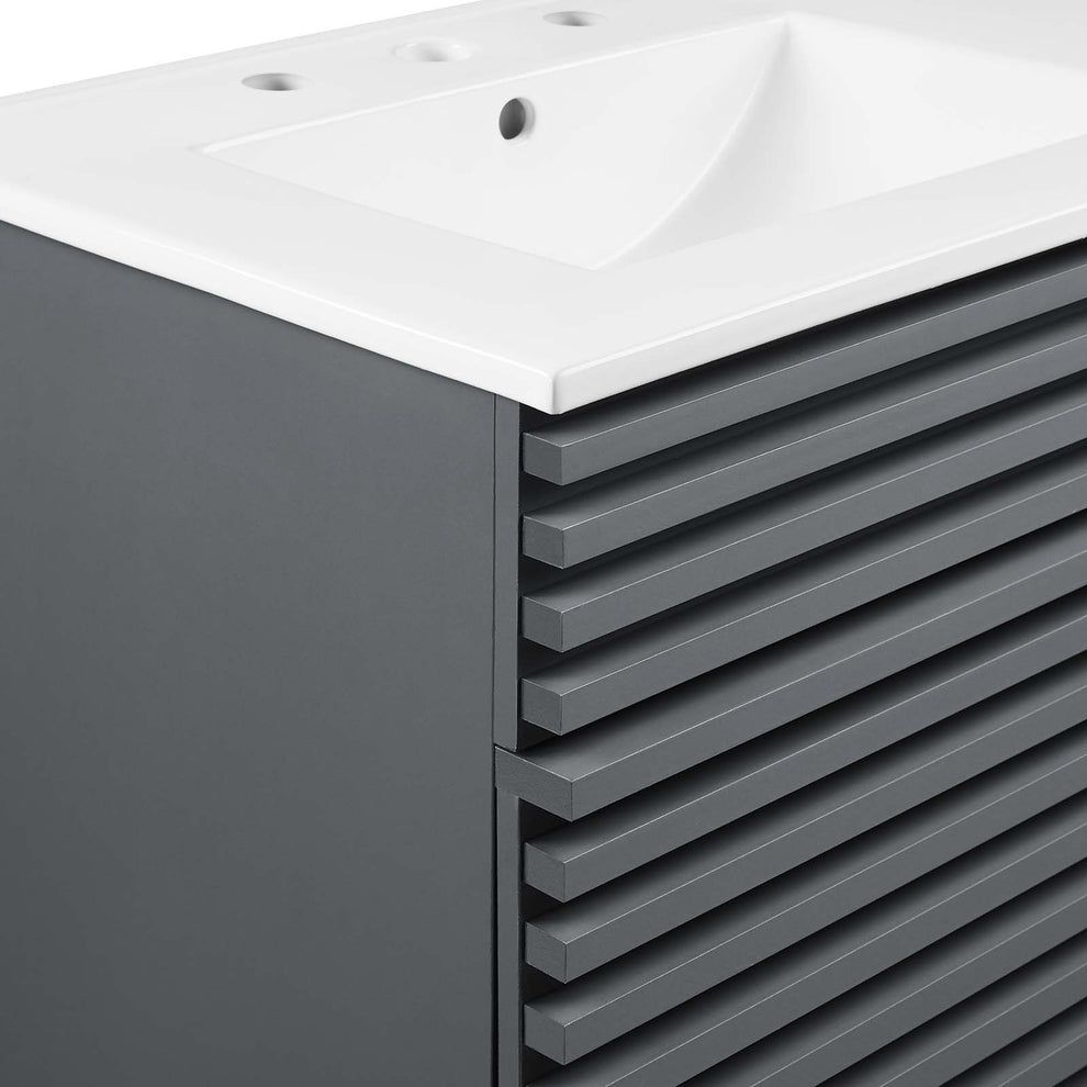 Modway Render 48" Double Sink Bathroom Vanity - EEI-4441 | Bathroom Accessories | Modishstore - 22