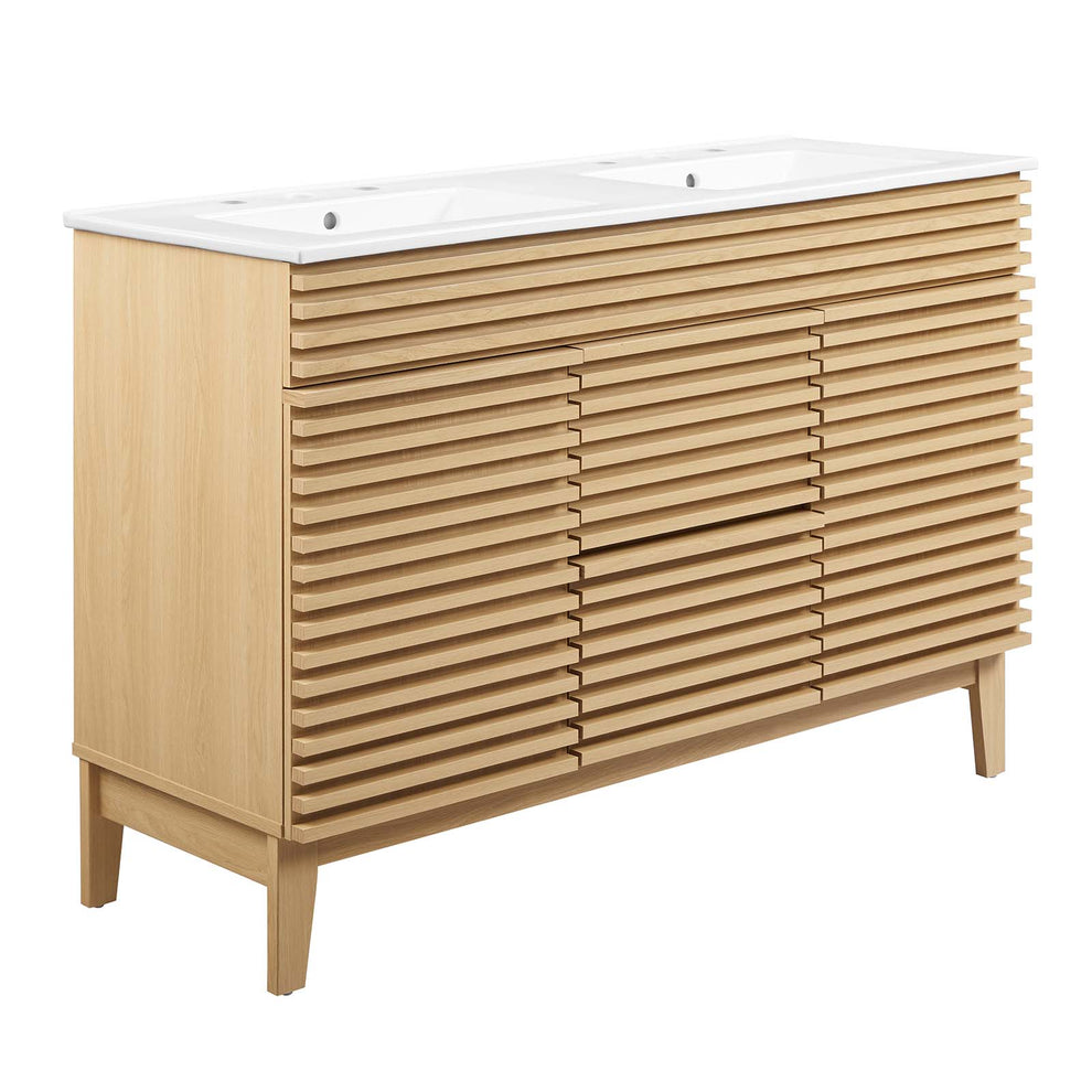 Modway Render 48" Double Sink Bathroom Vanity - EEI-4441 | Bathroom Accessories | Modishstore - 41