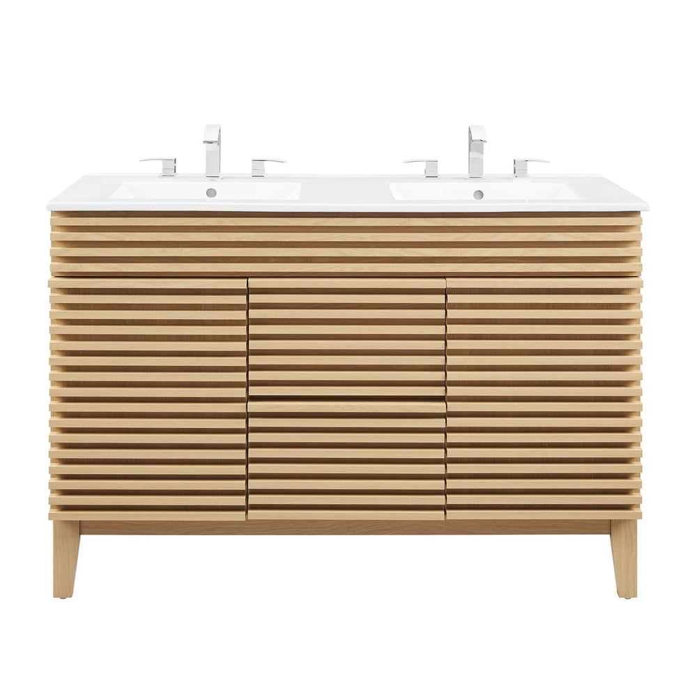 Modway Render 48" Double Sink Bathroom Vanity - EEI-4441 | Bathroom Accessories | Modishstore - 35