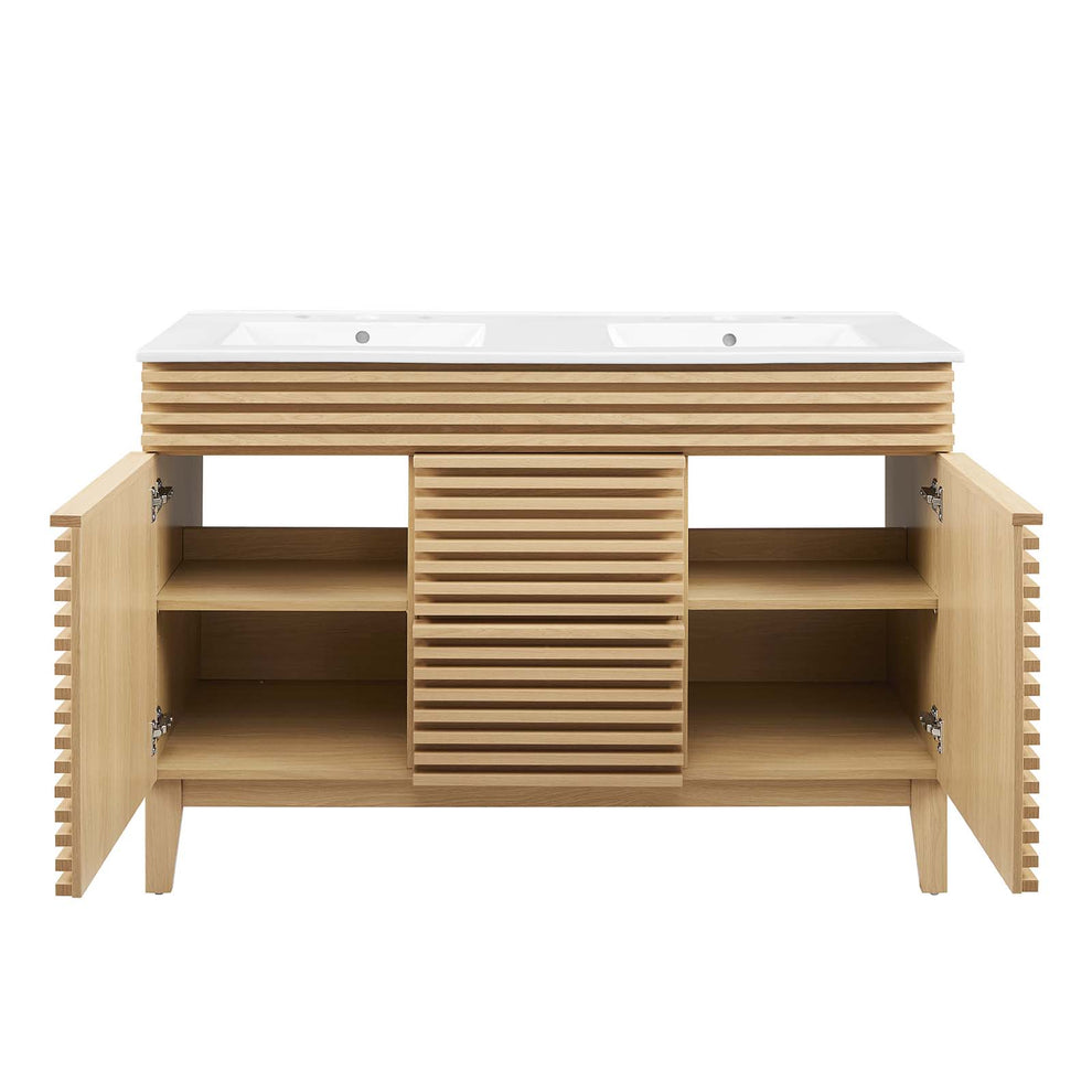Modway Render 48" Double Sink Bathroom Vanity - EEI-4441 | Bathroom Accessories | Modishstore - 36