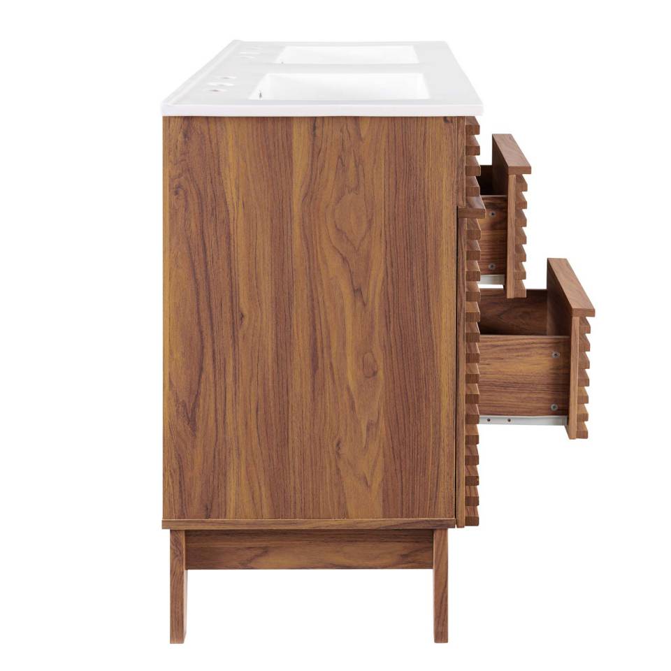 Modway Render 48" Double Sink Bathroom Vanity - EEI-4441 | Bathroom Accessories | Modishstore - 4