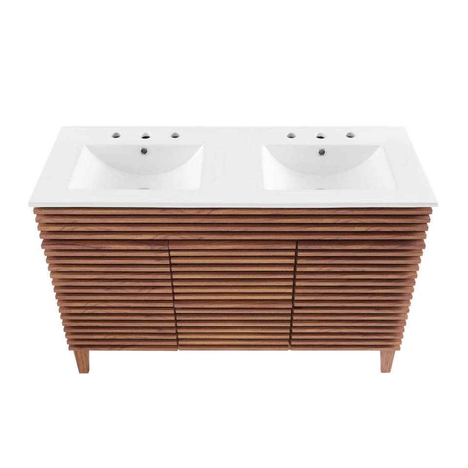 Modway Render 48" Double Sink Bathroom Vanity - EEI-4441 | Bathroom Accessories | Modishstore - 8
