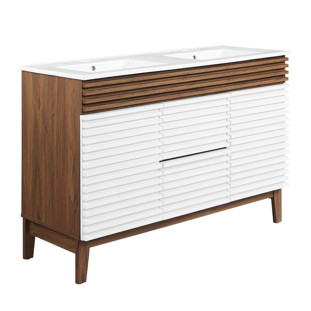 Modway Render 48" Double Sink Bathroom Vanity - EEI-4441 | Bathroom Accessories | Modishstore - 51