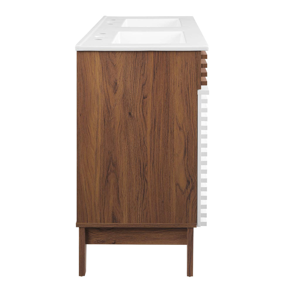 Modway Render 48" Double Sink Bathroom Vanity - EEI-4441 | Bathroom Accessories | Modishstore - 49