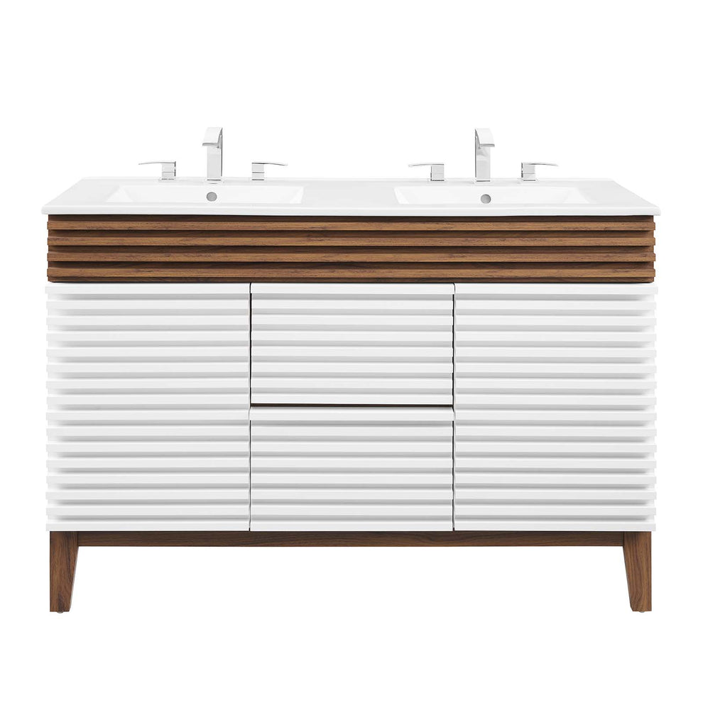 Modway Render 48" Double Sink Bathroom Vanity - EEI-4441 | Bathroom Accessories | Modishstore - 45
