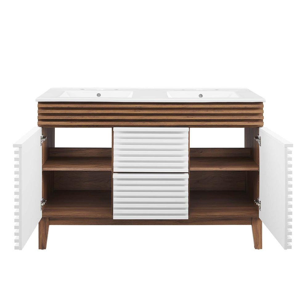 Modway Render 48" Double Sink Bathroom Vanity - EEI-4441 | Bathroom Accessories | Modishstore - 46