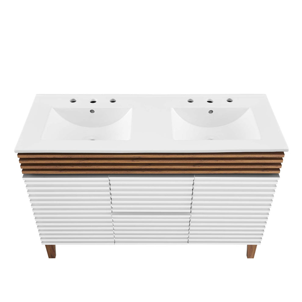 Modway Render 48" Double Sink Bathroom Vanity - EEI-4441 | Bathroom Accessories | Modishstore - 44