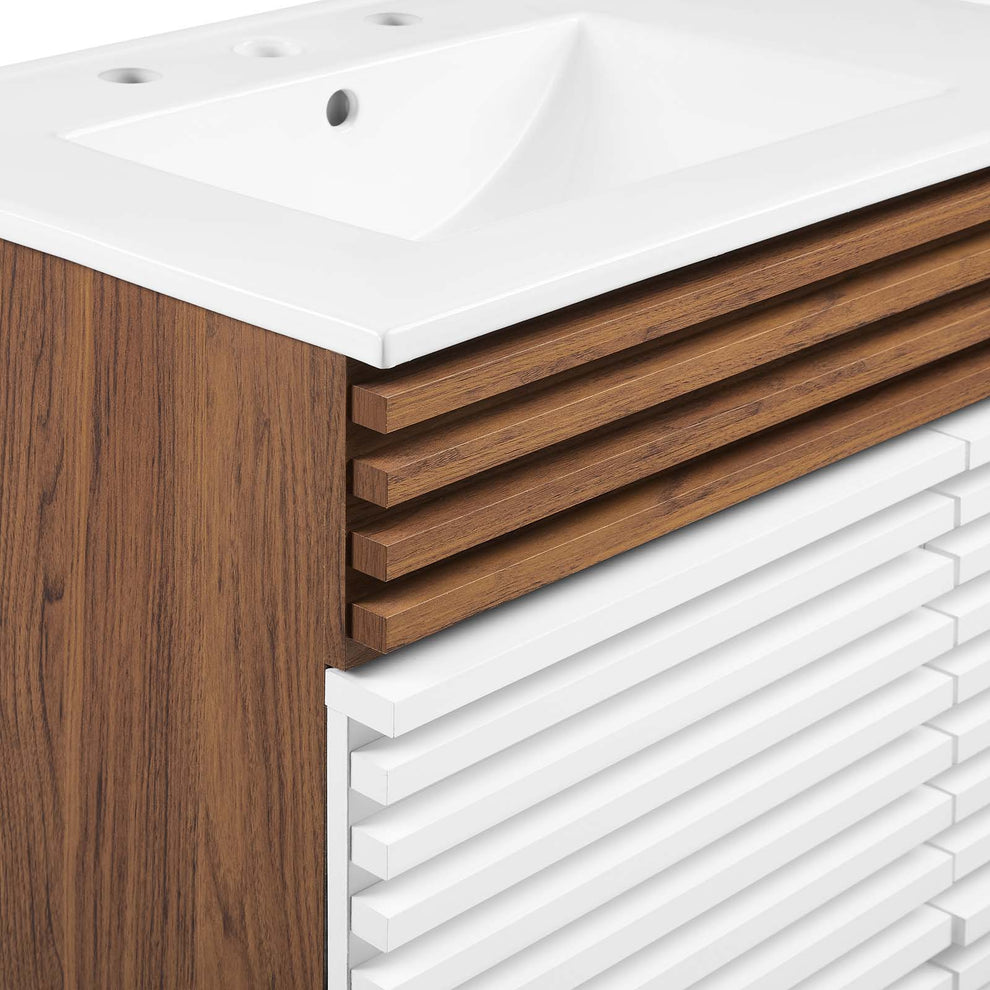 Modway Render 48" Double Sink Bathroom Vanity - EEI-4441 | Bathroom Accessories | Modishstore - 42