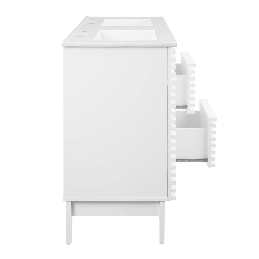 Modway Render 48" Double Sink Bathroom Vanity - EEI-4441 | Bathroom Accessories | Modishstore - 60