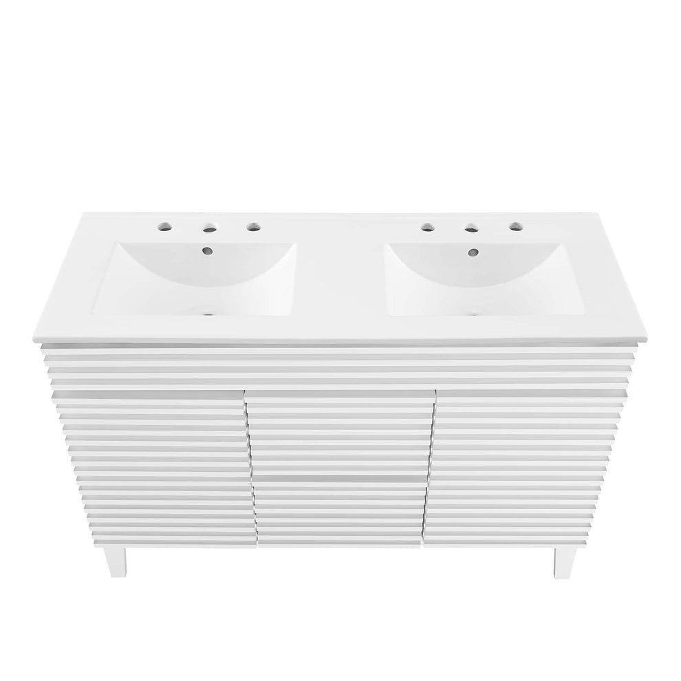 Modway Render 48" Double Sink Bathroom Vanity - EEI-4441 | Bathroom Accessories | Modishstore - 54