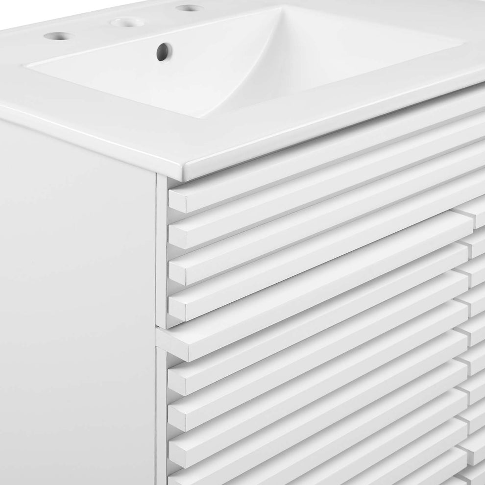 Modway Render 48" Double Sink Bathroom Vanity - EEI-4441 | Bathroom Accessories | Modishstore - 52