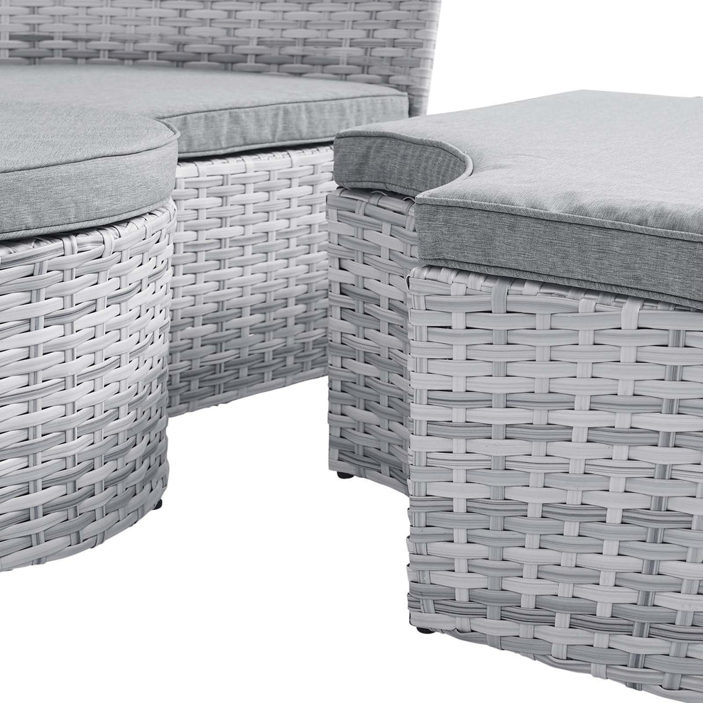 Scottsdale Canopy Outdoor Patio Daybed By Modway - EEI-4442 | Outdoor Patio Daybed | Modishstore - 3