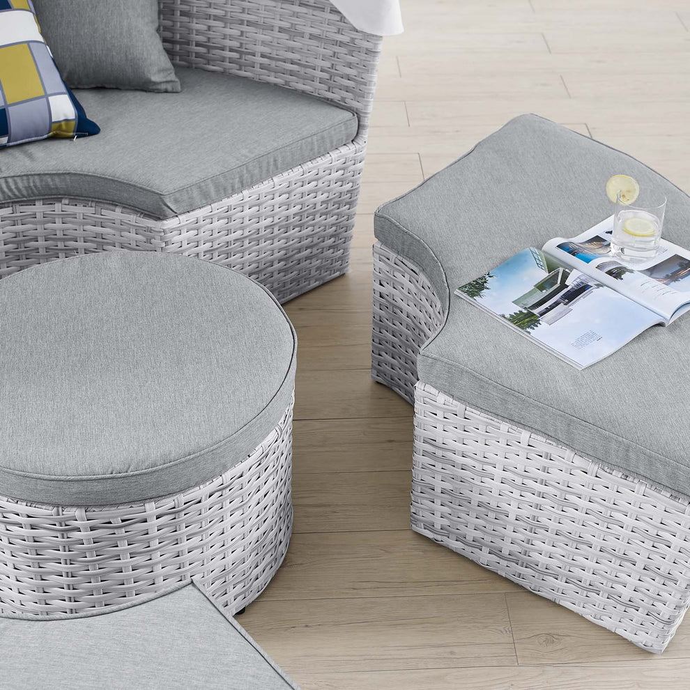 Scottsdale Canopy Outdoor Patio Daybed By Modway - EEI-4442 | Outdoor Patio Daybed | Modishstore - 7