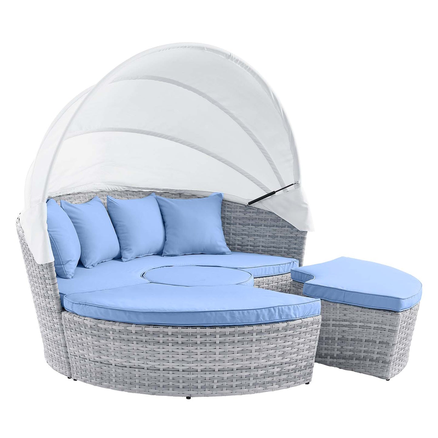 Scottsdale Canopy Outdoor Patio Daybed By Modway | Outdoor Patio Daybed | Modishstore-9