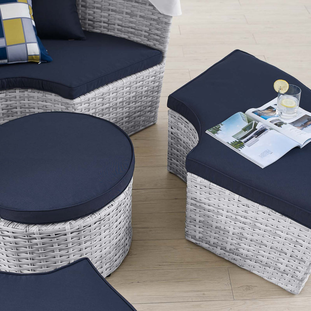 Scottsdale Canopy Outdoor Patio Daybed By Modway - EEI-4442 | Outdoor Patio Daybed | Modishstore - 23