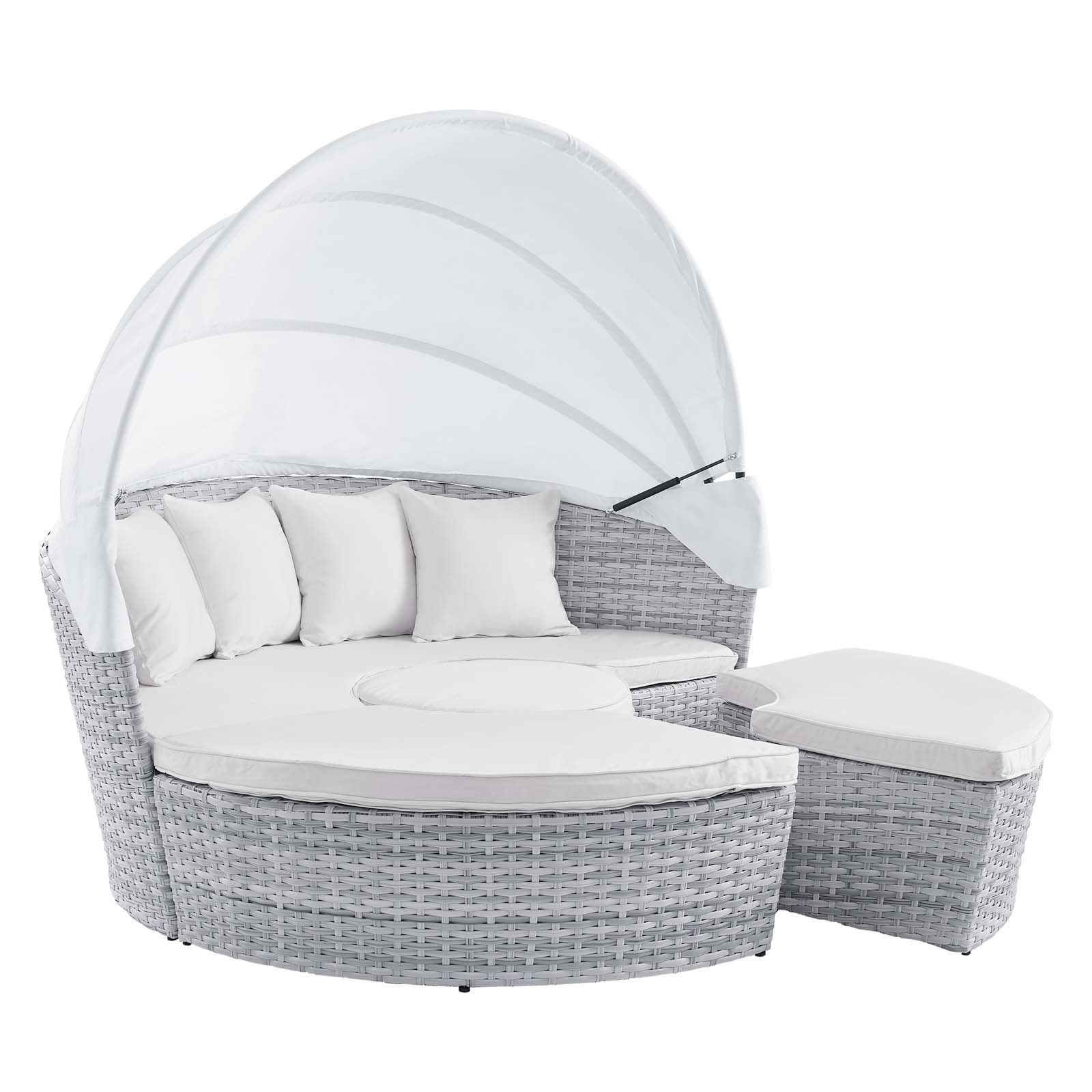 Scottsdale Canopy Outdoor Patio Daybed By Modway | Outdoor Patio Daybed | Modishstore-25