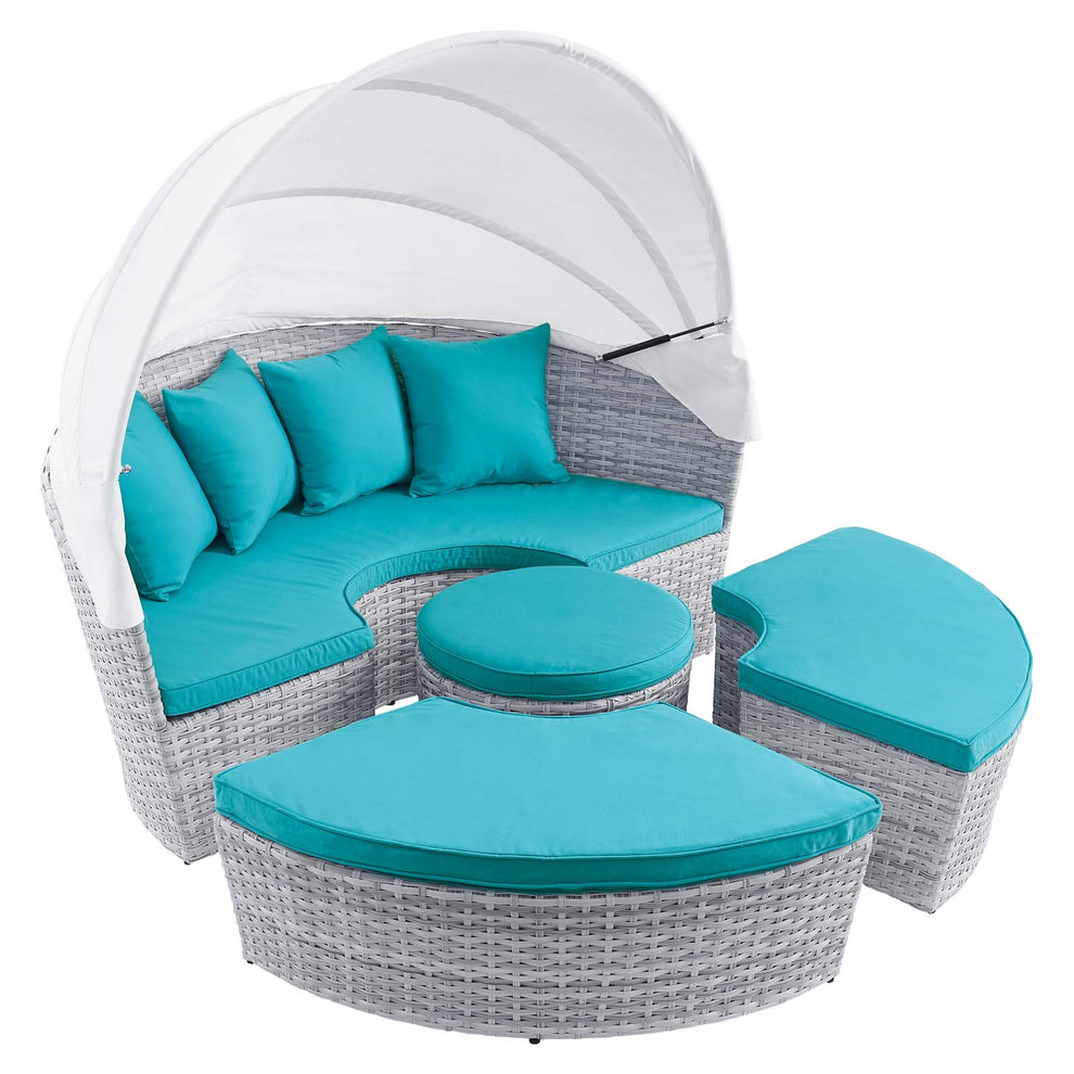 Scottsdale Canopy Sunbrella® Outdoor Patio Daybed By Modway - EEI-4443 | Outdoor Patio Daybed | Modishstore - 3
