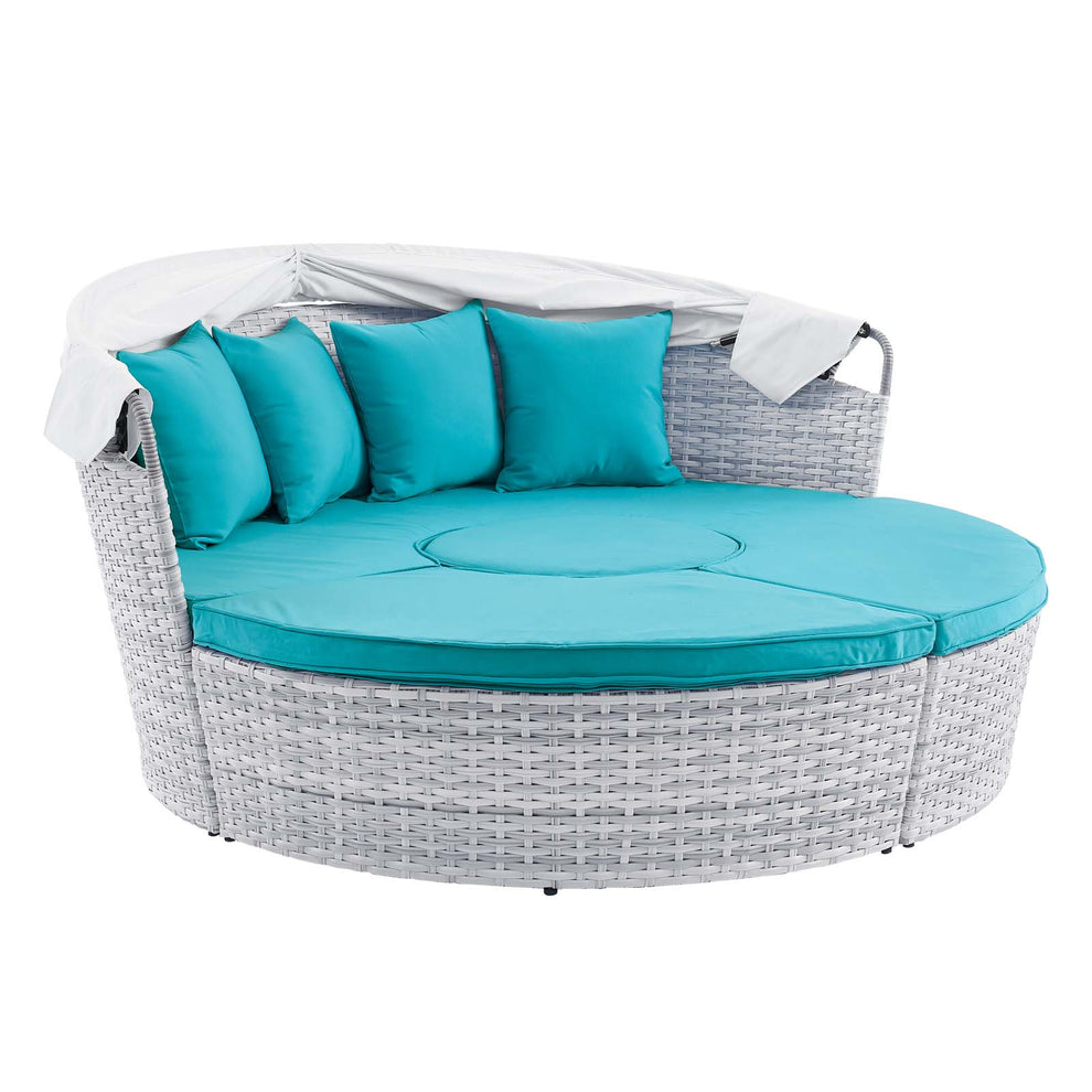Scottsdale Canopy Sunbrella® Outdoor Patio Daybed By Modway - EEI-4443 | Outdoor Patio Daybed | Modishstore - 5
