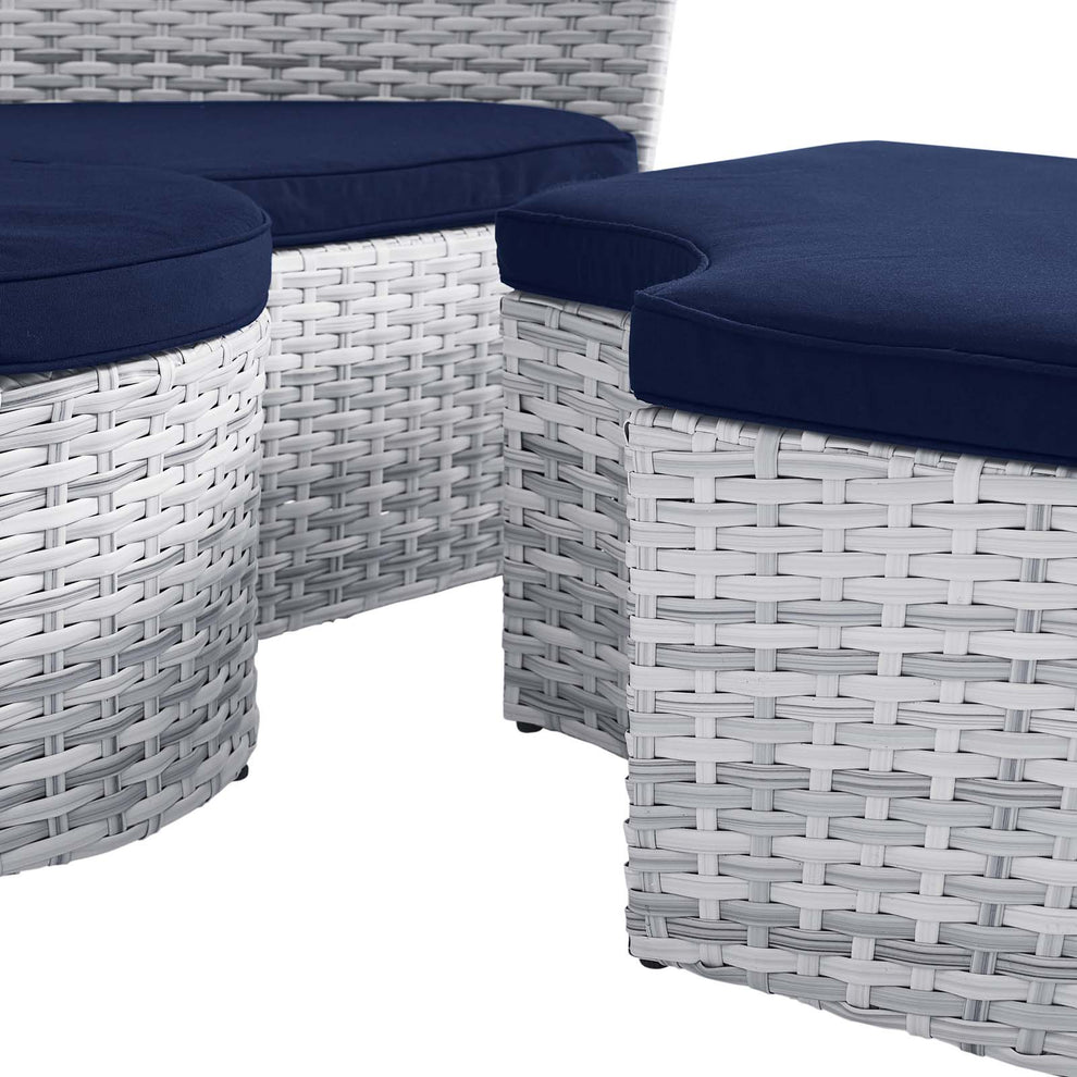Scottsdale Canopy Sunbrella® Outdoor Patio Daybed By Modway - EEI-4443 | Outdoor Patio Daybed | Modishstore - 11