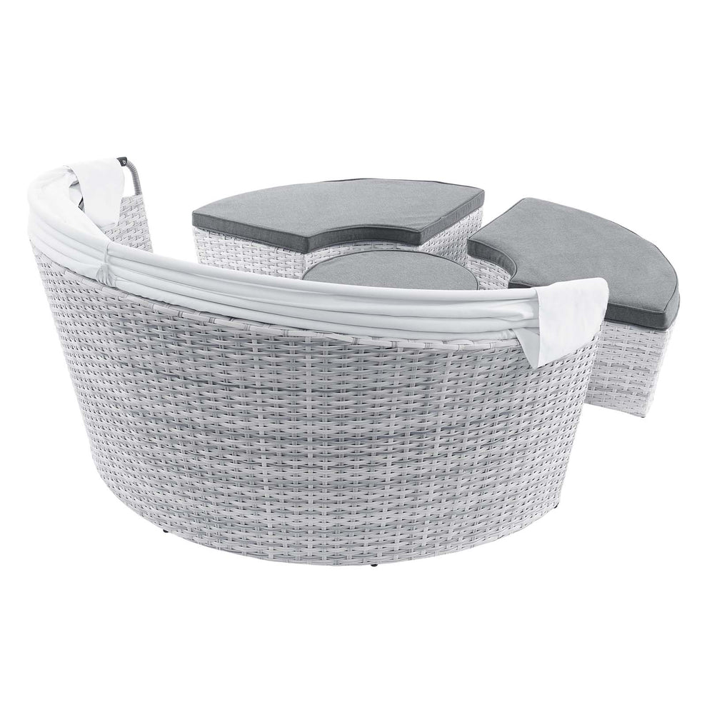 Scottsdale Canopy Sunbrella® Outdoor Patio Daybed By Modway - EEI-4443 | Outdoor Patio Daybed | Modishstore - 29