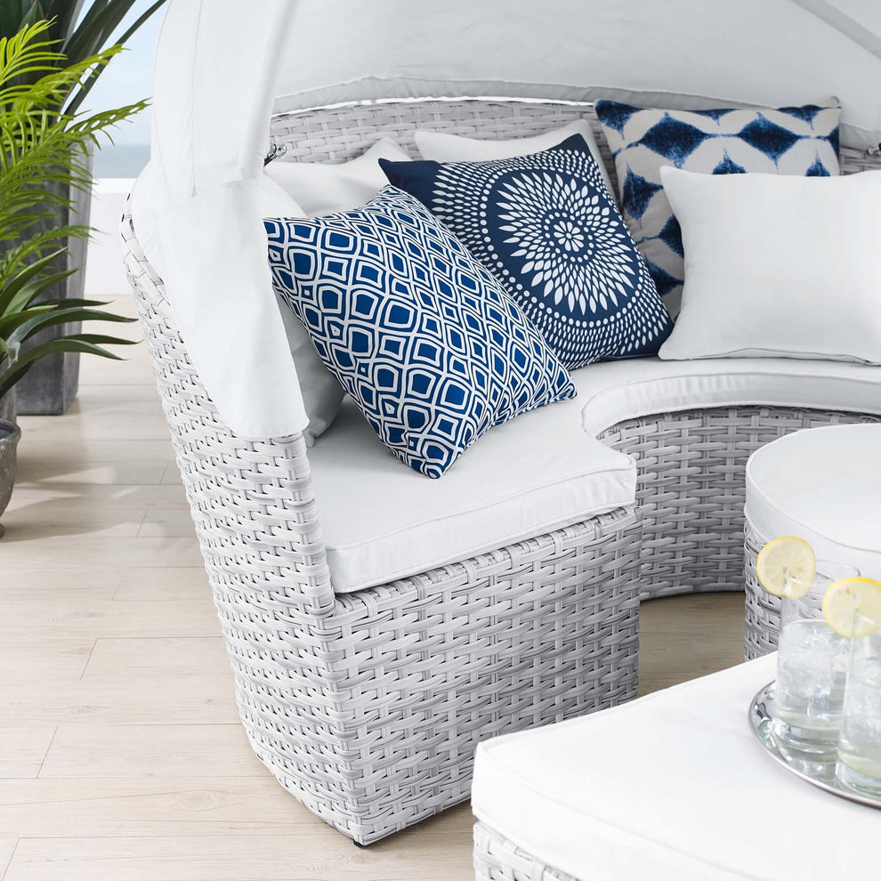 Scottsdale Canopy Sunbrella® Outdoor Patio Daybed By Modway - EEI-4443 | Outdoor Patio Daybed | Modishstore - 39
