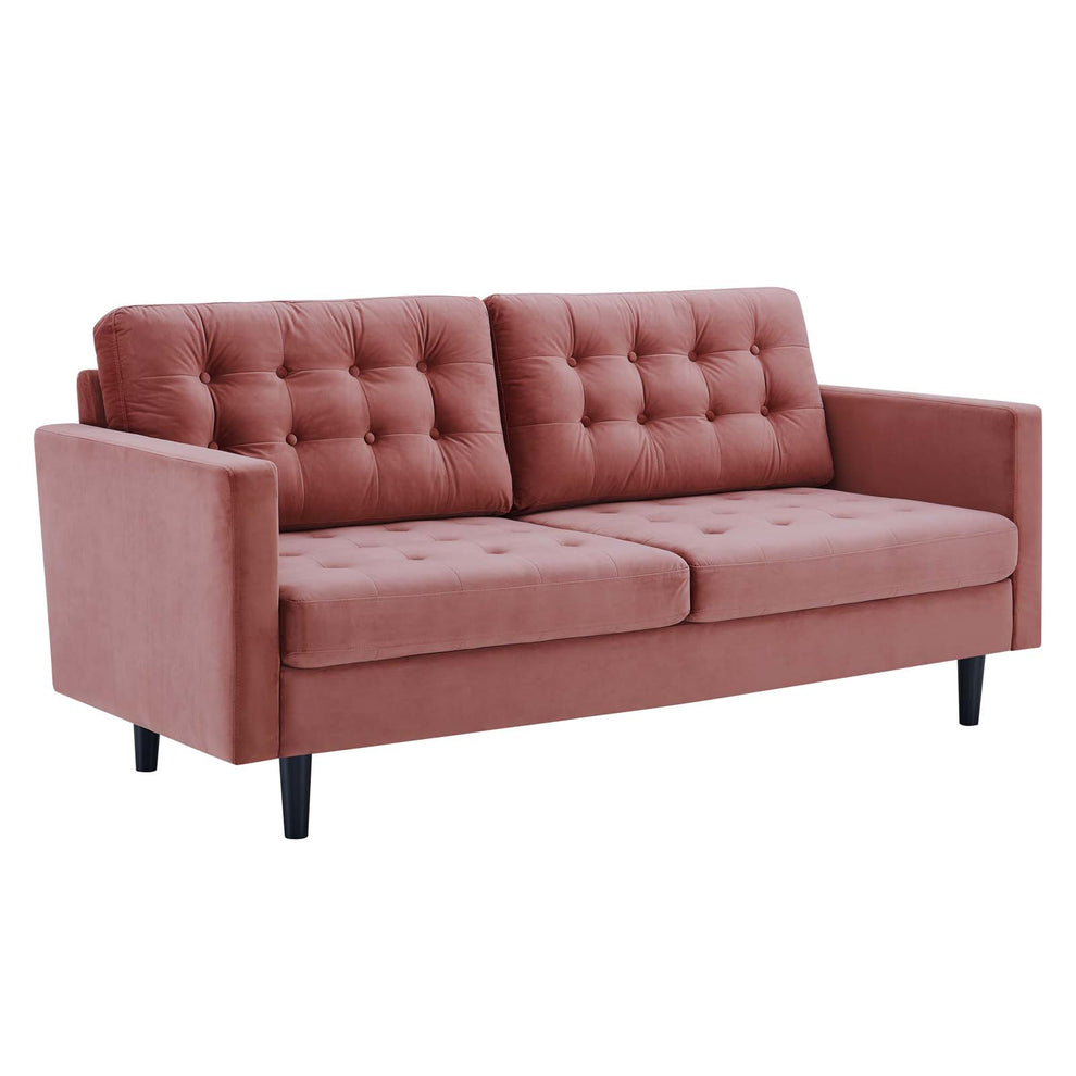 Modway Exalt Tufted Performance Velvet Sofa - EEI-4444 | Sofas | Modishstore - 4