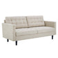 Modway Exalt Tufted Fabric Sofa | Sofas | Modishstore