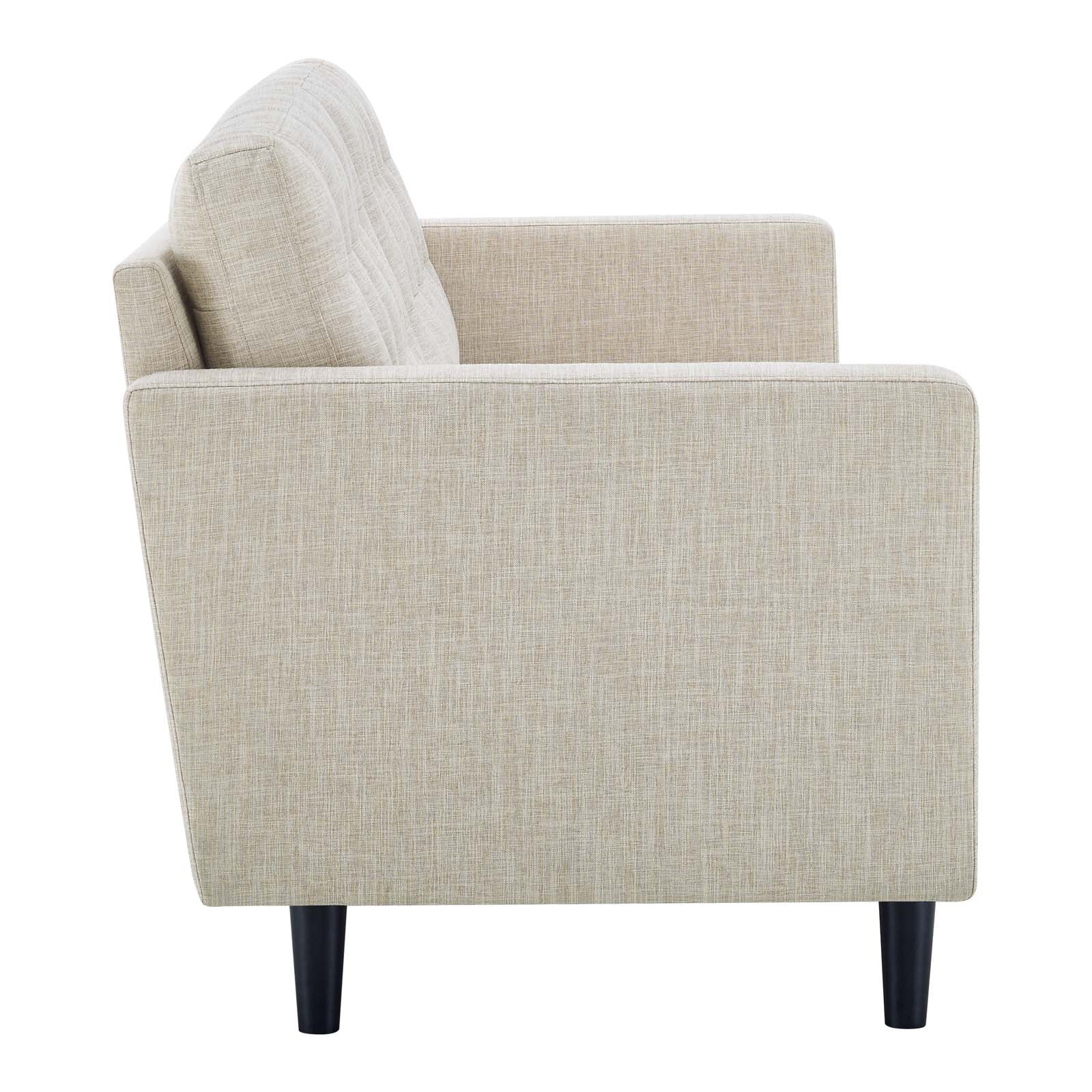Modway Exalt Tufted Fabric Sofa | Sofas | Modishstore-2