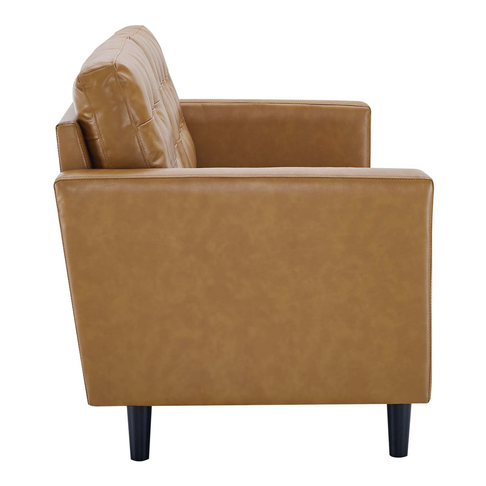 Modway Exalt Tufted Vegan Leather Sofa - EEI-4446 | Sofas | Modishstore - 2