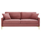 Juliana Performance Velvet Sofa By Modway - EEI-4447 | Sofas | Modishstore - 4