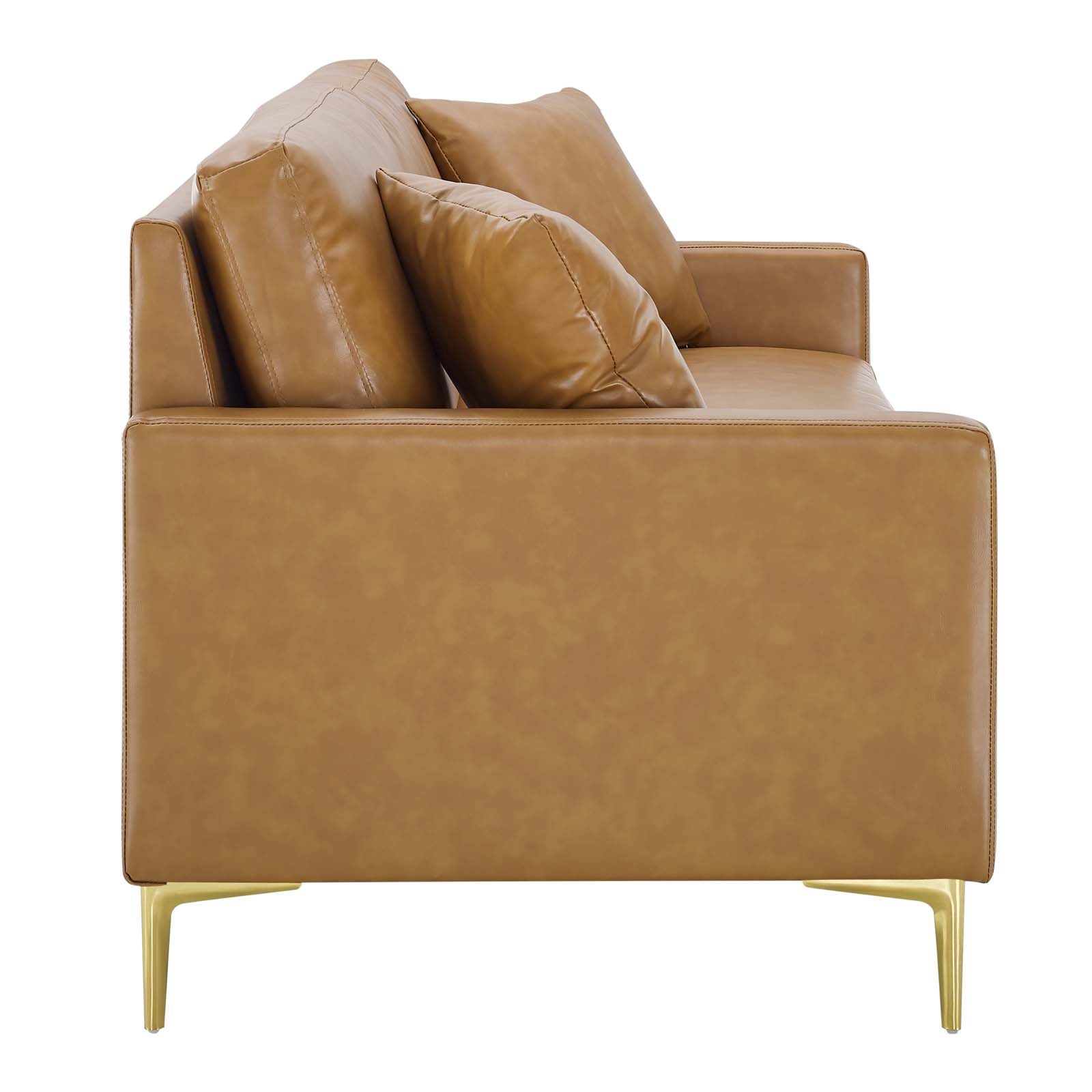 Juliana Vegan Leather Sofa By Modway | Sofas | Modishstore-3