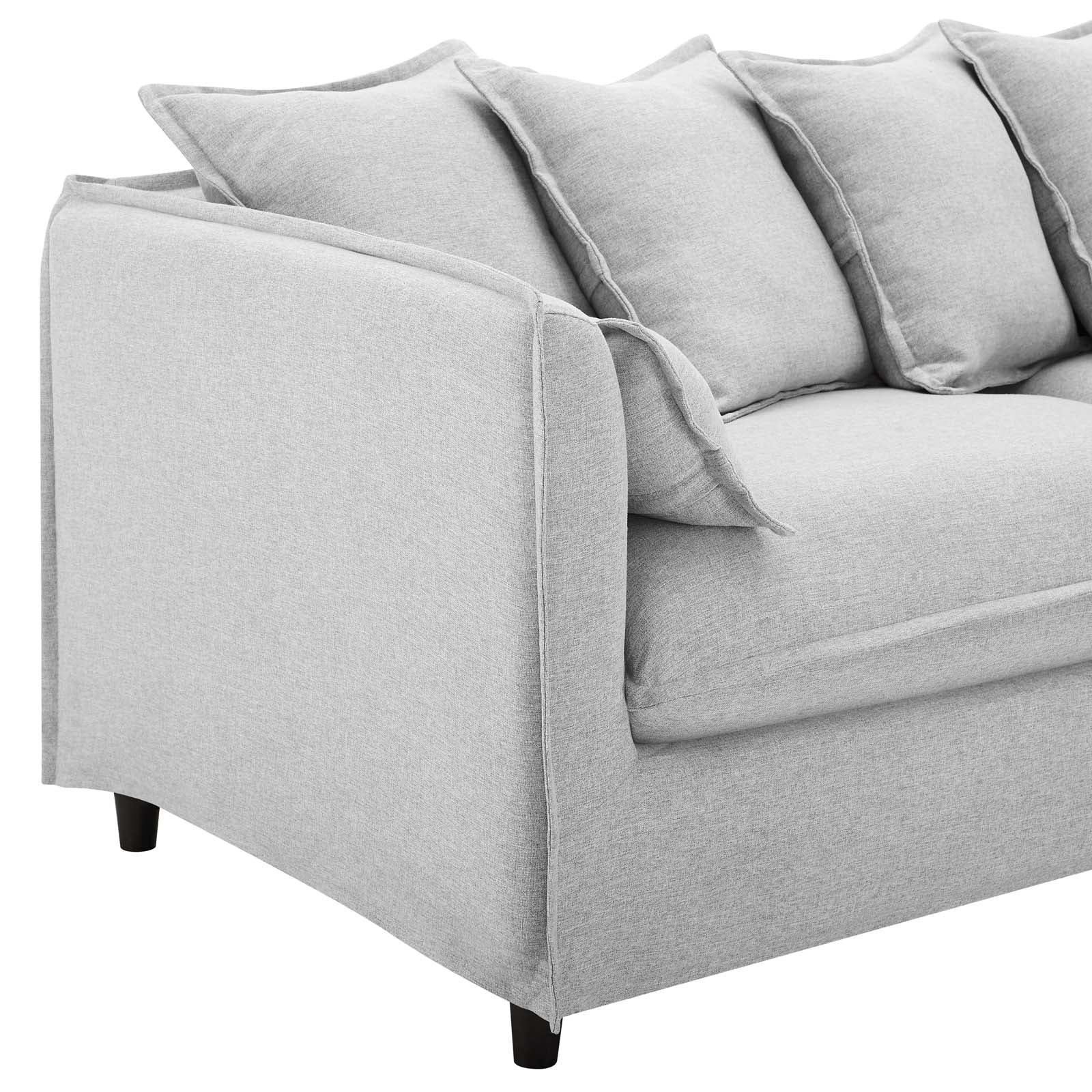 Avalon Slipcover Fabric Sofa By Modway - EEI-4449 | Sofas | Modishstore - 11