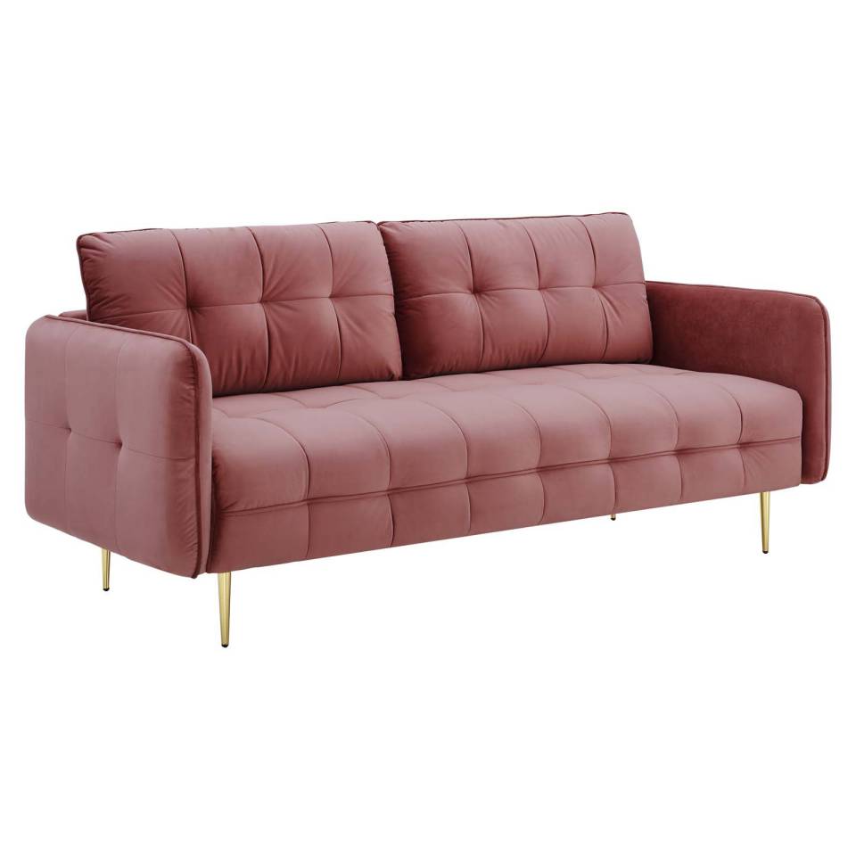 Modway Cameron Tufted Performance Velvet Sofa - EEI-4450 | Sofas | Modishstore - 2