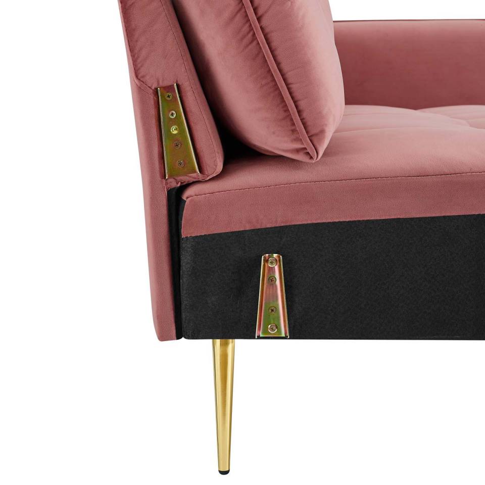 Modway Cameron Tufted Performance Velvet Sofa - EEI-4450 | Sofas | Modishstore - 8