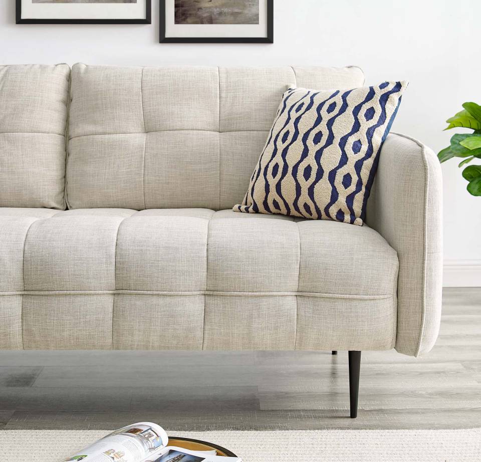 Modway Cameron Tufted Fabric Sofa | Sofas | Modishstore-9