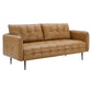 Modway Cameron Tufted Vegan Leather Sofa - EEI-4452 | Sofas | Modishstore - 2