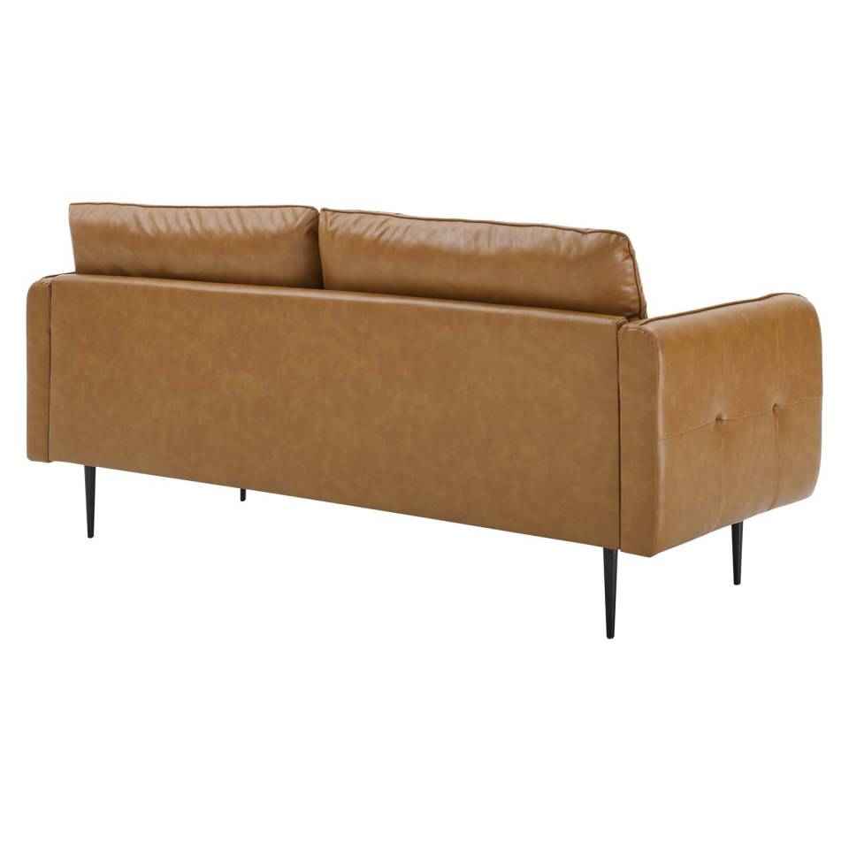 Modway Cameron Tufted Vegan Leather Sofa | Sofas | Modishstore-4