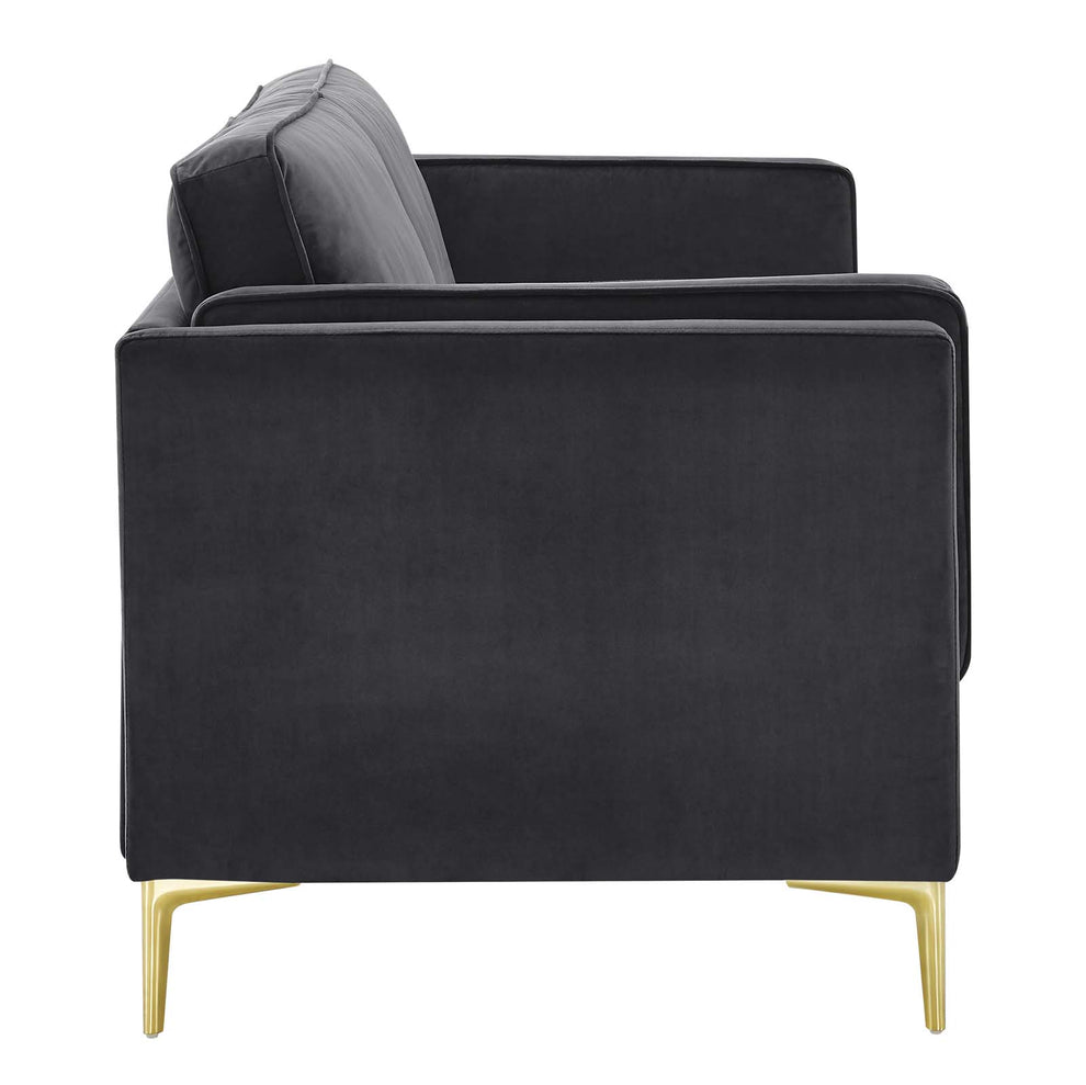Kaiya Performance Velvet Sofa By Modway - EEI-4453 | Sofas | Modishstore - 11
