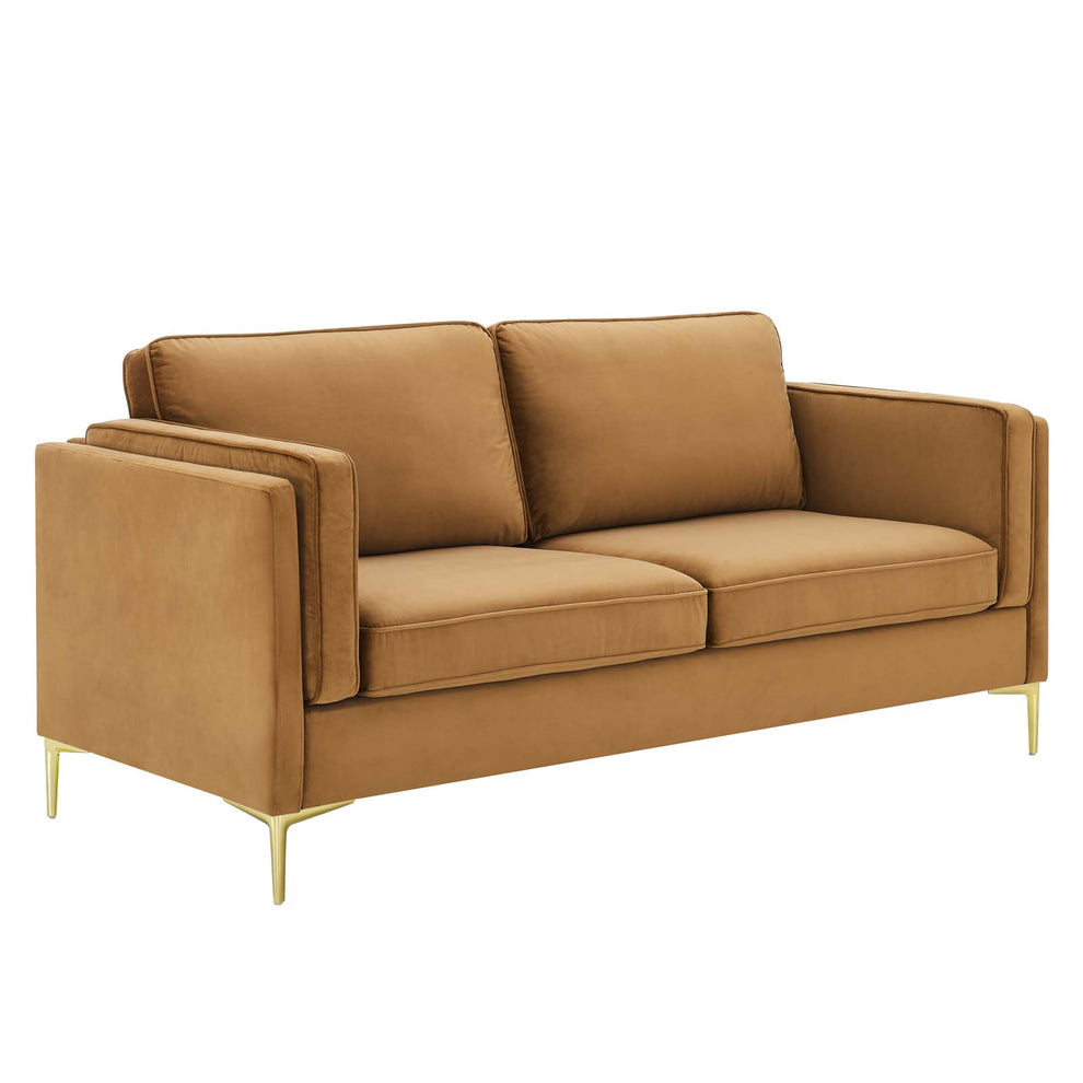 Kaiya Performance Velvet Sofa By Modway - EEI-4453 | Sofas | Modishstore - 13