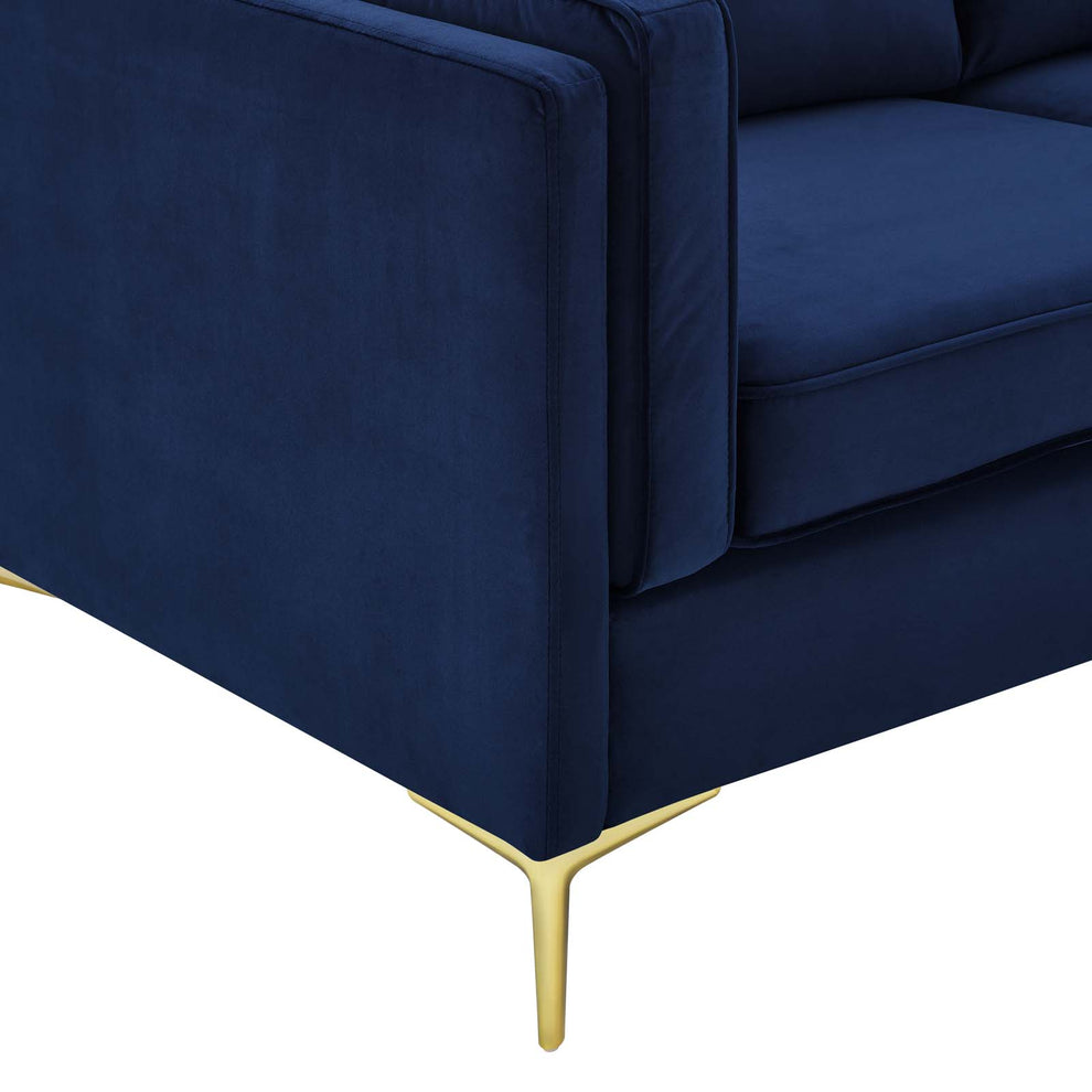 Kaiya Performance Velvet Sofa By Modway - EEI-4453 | Sofas | Modishstore - 20