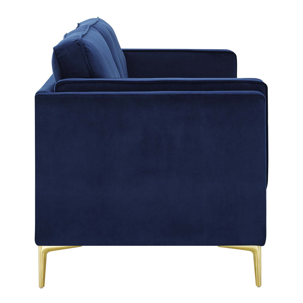 Kaiya Performance Velvet Sofa By Modway - EEI-4453 | Sofas | Modishstore - 21