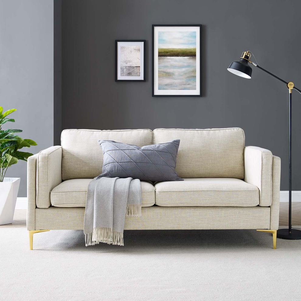 Kaiya Fabric Sofa By Modway - EEI-4454 | Sofas | Modishstore - 7